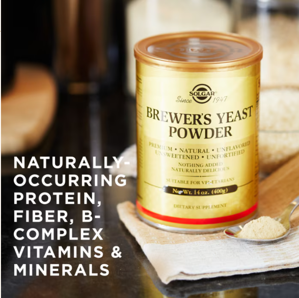 Brewer's Yeast Powder 14 oz (400 g) by Solgar