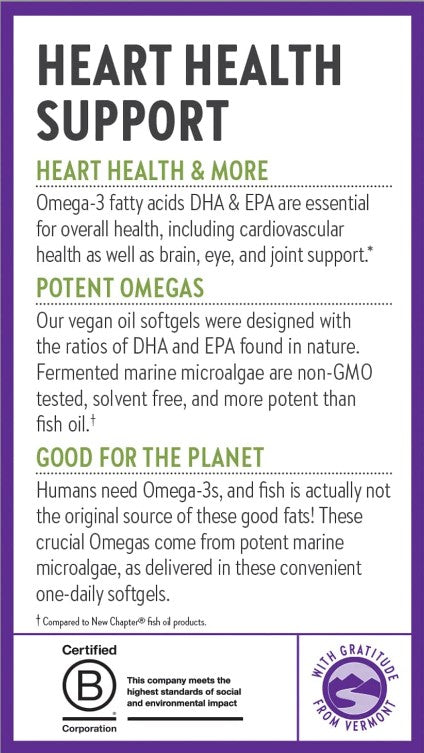 Vegan Omega-3 Complex 30 Vegan Softgels