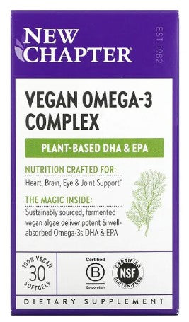 Vegan Omega-3 Complex 30 Vegan Softgels