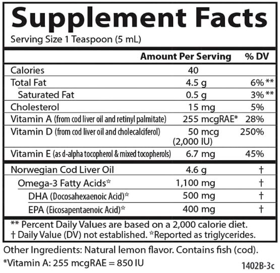 Super D Omega-3 2,000 IU Vitamin D3 +1,100 Omega 3's, by Carlson