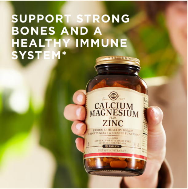 Calcium Magnesium Plus Zinc 250 Tablets
