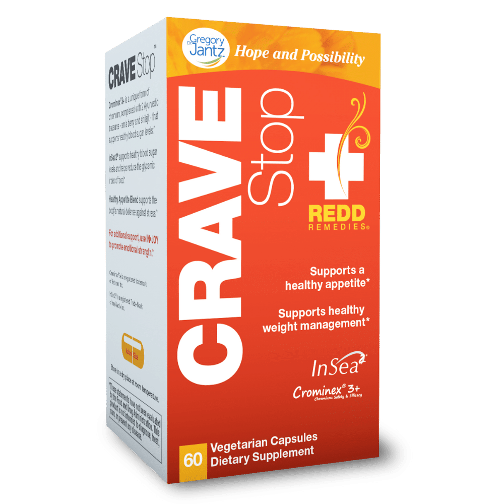 Crave Stop 60 Vegetarian Capsules, by Redd Remedies