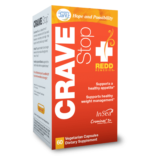 Crave Stop 60 Vegetarian Capsules, by Redd Remedies