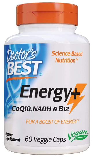 Energy + CoQ10, NADH & B12 60 Veggie Caps, by Doctor's Best