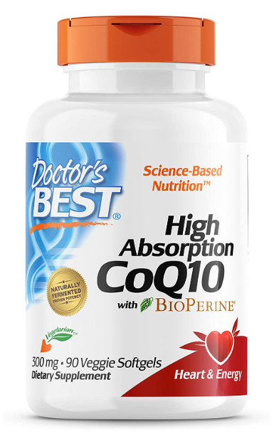 CoQ10 with BioPerine, 300 mg, 90 Veggie Softgels, by Doctor's Best