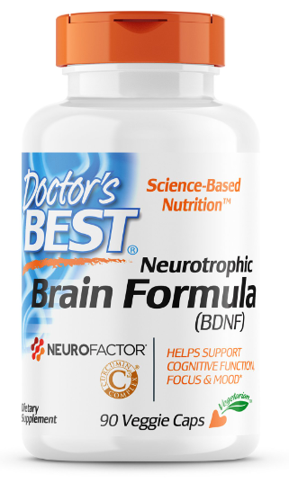 Neurotrophic Brain Formula (BDNF), 1000 mg, 90 Veggie Caps, by Doctor's Best