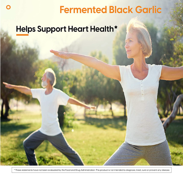 Fermented Black Garlic ABG10+, 250 mg 60 Veggie Caps, by Doctor's Best