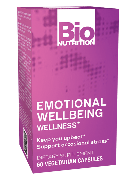 Emotional Wellbeing 60 Veg Caps by Bio Nutrition
