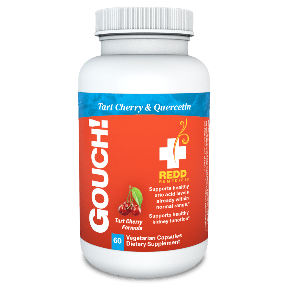 Gouch 60 Vegetarian Capsules by Redd Remedies