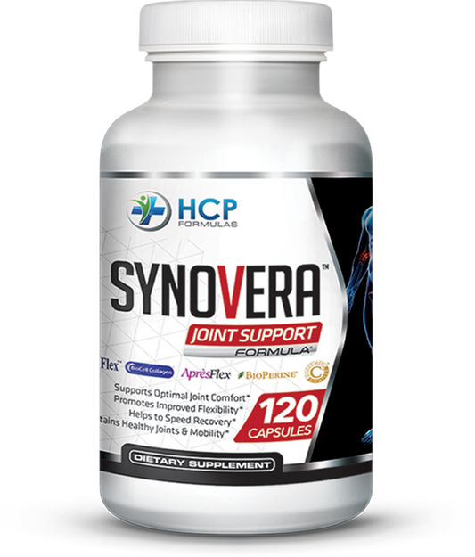 Synovera - 120 Capsules for Joint Support by HCP Formulas