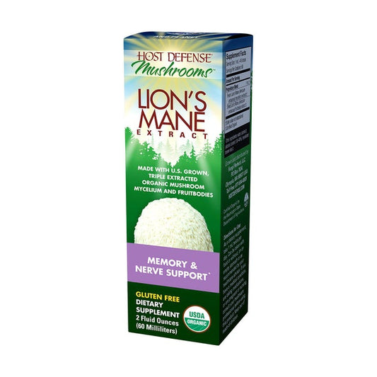 Host Defense Lion's Mane Extract 2 Fl Oz by Fungi Perfecti