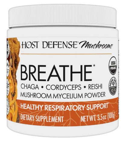 Host Defense Breathe 3.5 oz (100 g), by Fungi Perfecti