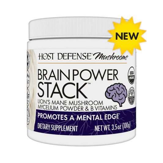 BrainPower Stack Powder 3.5 oz (100 g) by Host Defense