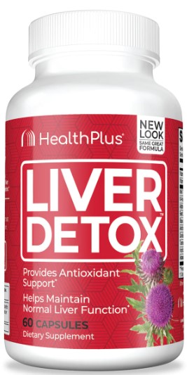 Liver Detox 60 Capsules, by Health Plus