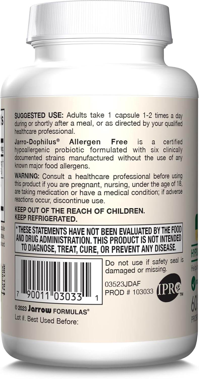 Jarro-Dophilus AF 60 Capsules