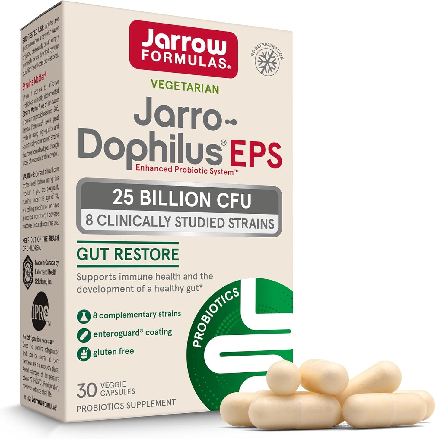 Jarro-Dophilus EPS 25 Billion 30 Veggie Caps