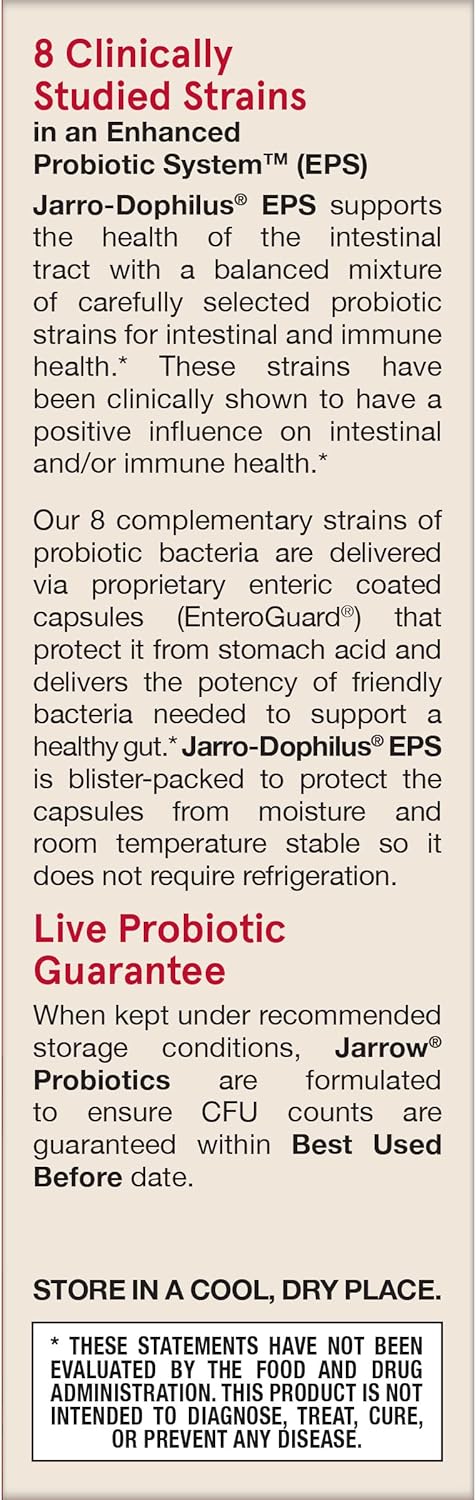 Jarro-Dophilus EPS 25 Billion 30 Veggie Caps