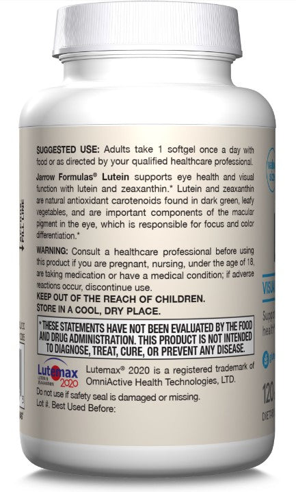 Lutein 20 mg 120 Softgels