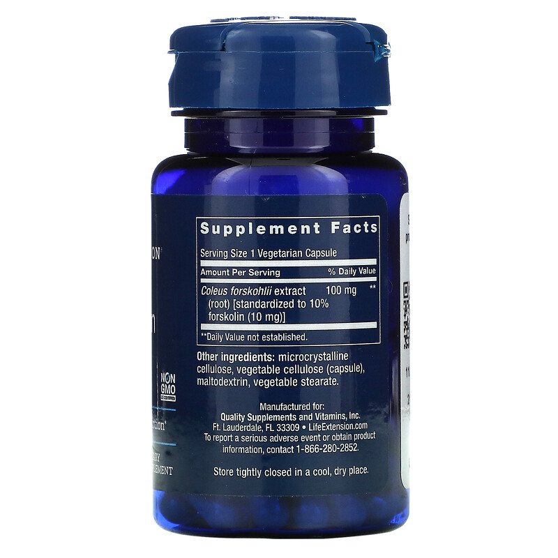 Forskolin 10 mg 60 Vegetarian Capsules Best Price