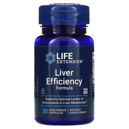 Liver Efficiency Formula 30 Vegetarian Capsules Best Price