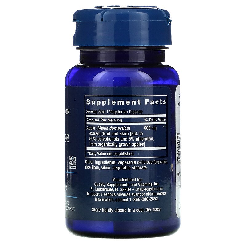 AppleWise Polyphenol Extract 600 mg 30 Vegetarian Capsules Best Price