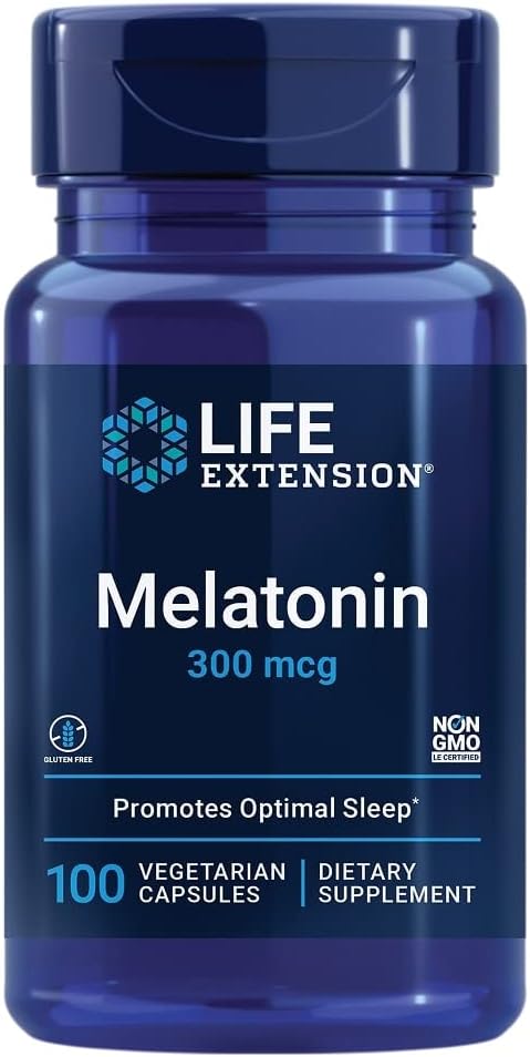 Melatonin 300 mcg 100 Vegetarian Capsules