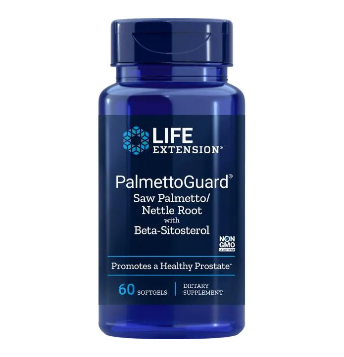 PalmettoGuard Saw Palmetto/Nettle Root with Beta-Sitosterol 60 Softgels