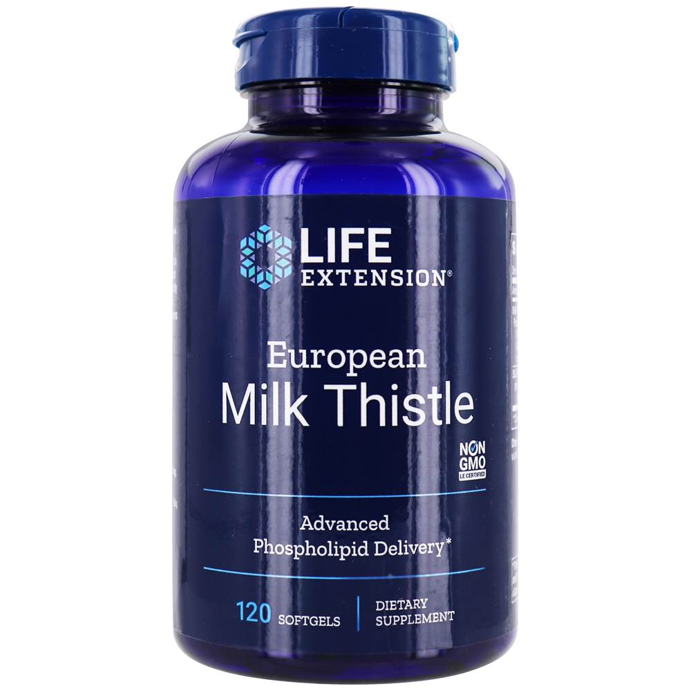 European Milk Thistle 120 Softgels