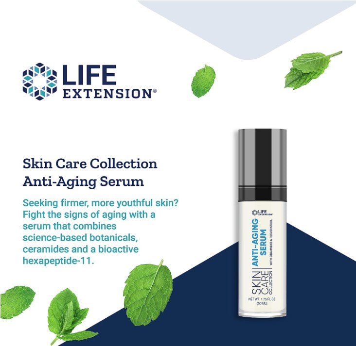 Skin Care Collection Anti-Aging Serum, 1.75 fl oz (50 mL), by Life Extension