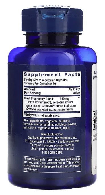 Women's Bladder Support, 60 Vegetarian Capsules, by Life Extension