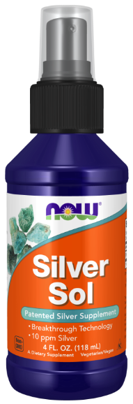 Silver Sol 4 fl oz (118 mL) by NOW Foods