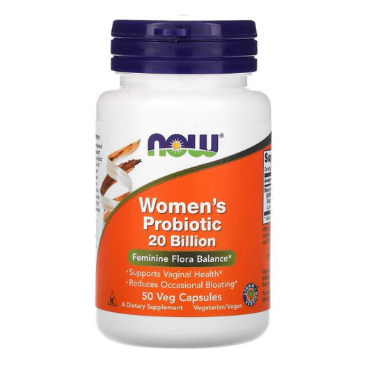 Woman's Probiotic , 20 Billion, 50 Veg Capsules by NOW