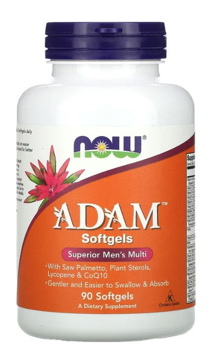 Adam™ Men's Multiple Vitamin, 90 Softgels, by NOW