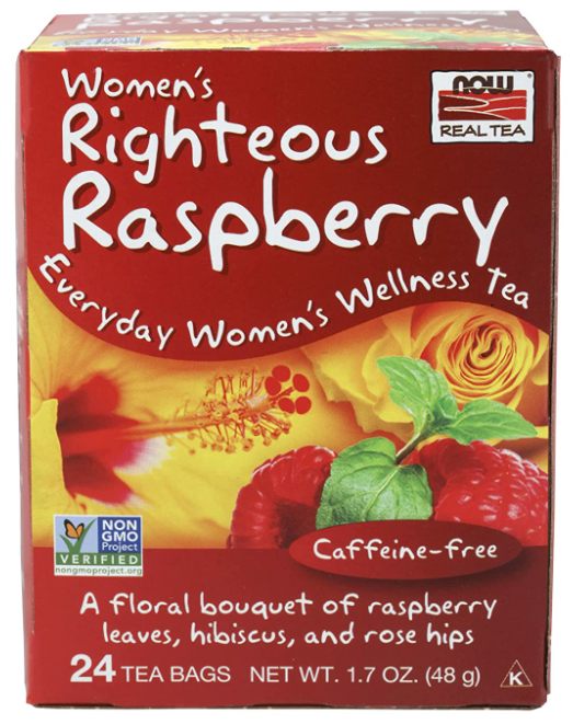 Women's Righteous Raspberry 24 Tea Bags, 1.7 oz (48 g), by NOW