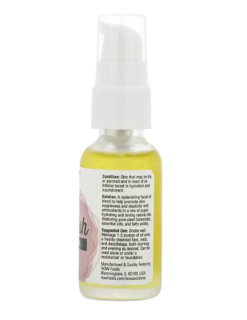 Nourish Facial Oil 1 fl oz (30 ml) by NOW