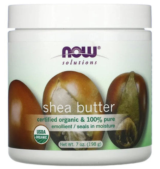 Shea Butter, Organic & Pure - 7 oz. (198 g), by NOW Solutions