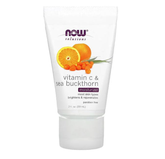 Vitamin C & Sea Buckthorn Moisturizer, 2 fl oz (59 ml) by NOW