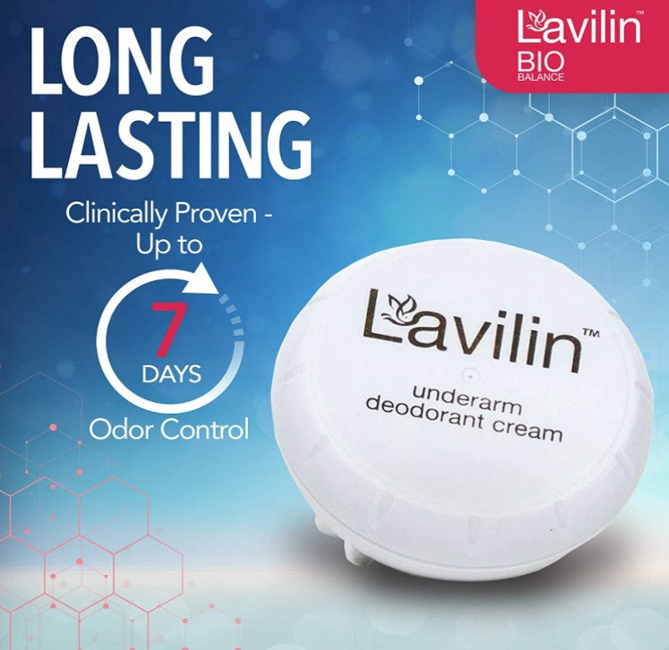 Lavilin, Underarm Deodorant Cream, 12.5 g