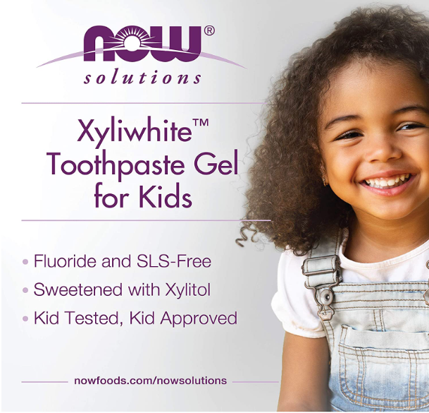 XyliWhite Kid's Toothpaste Gel Bubblegum Splash 3.0 oz (85 g), by Now