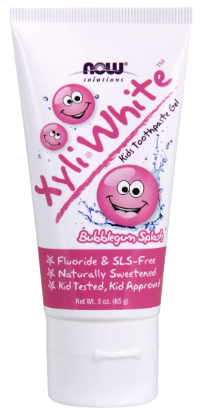 XyliWhite Kid's Toothpaste Gel Bubblegum Splash 3.0 oz (85 g), by Now