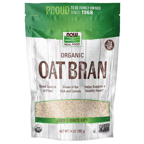 Organic Oat Bran 14 oz (379 g)
