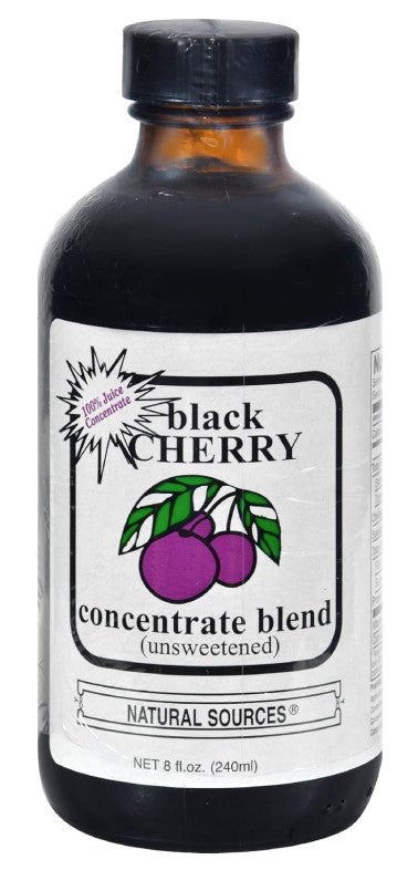 Black Cherry Concentrate Unsweetened 8 fl. oz. (240 mL), by Natural Sources