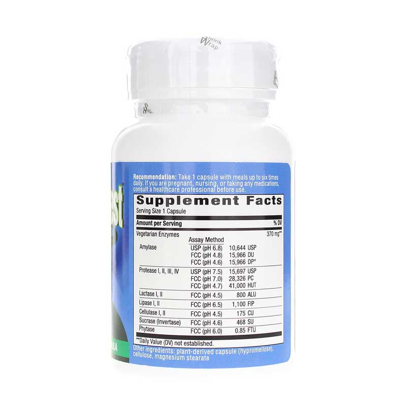 CompleteGest Mealtime Enzyme Formula 90 Veg Capsules by Nature's Way