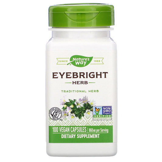 Eyebright Herb, 430 mg, 100 Vegan Capsules by Nature's Way