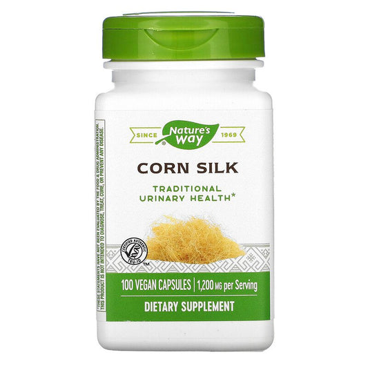 Corn Silk 400 mg 100 Vegetarian Capsules by Nature's Way