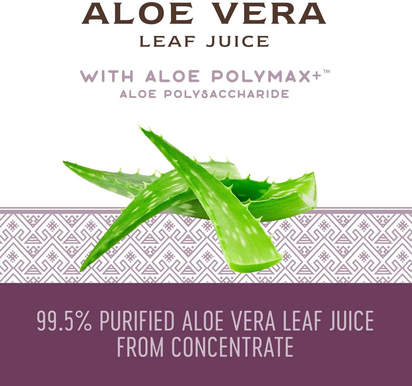 Aloe Vera Inner Leaf Gel & Juice 1 Liter (33.8 fl oz)