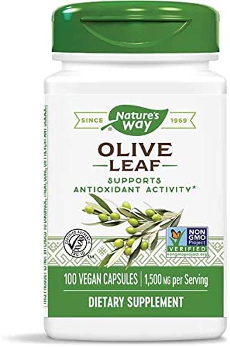 Olive Leaf 500 mg 100 Vegetarian Capsules