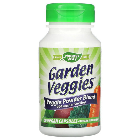 Garden Veggies 60 Vegetarian Capsules by Nature's Way