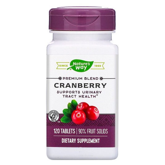 Cranberry Standardized 120 Tablets by Nature's Way