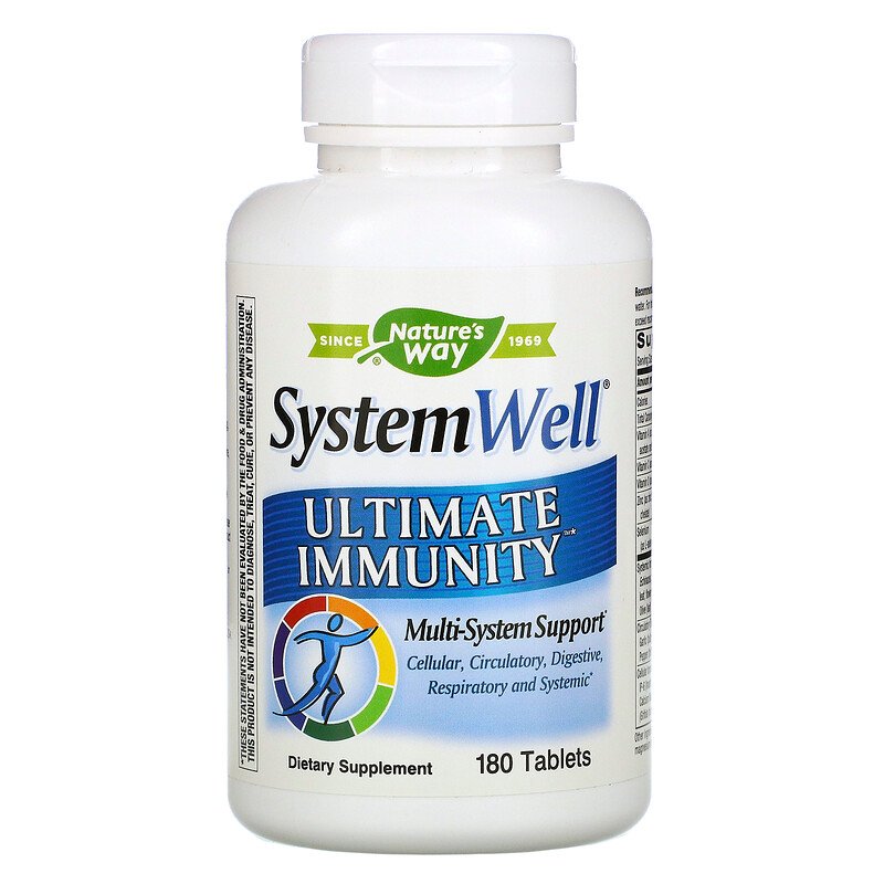 SystemWell Ultimate Immunity 180 Tablets by Nature's Way